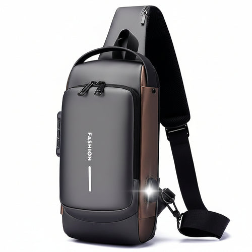 Anti-Theft Sling Bag With A USB Charging Cable