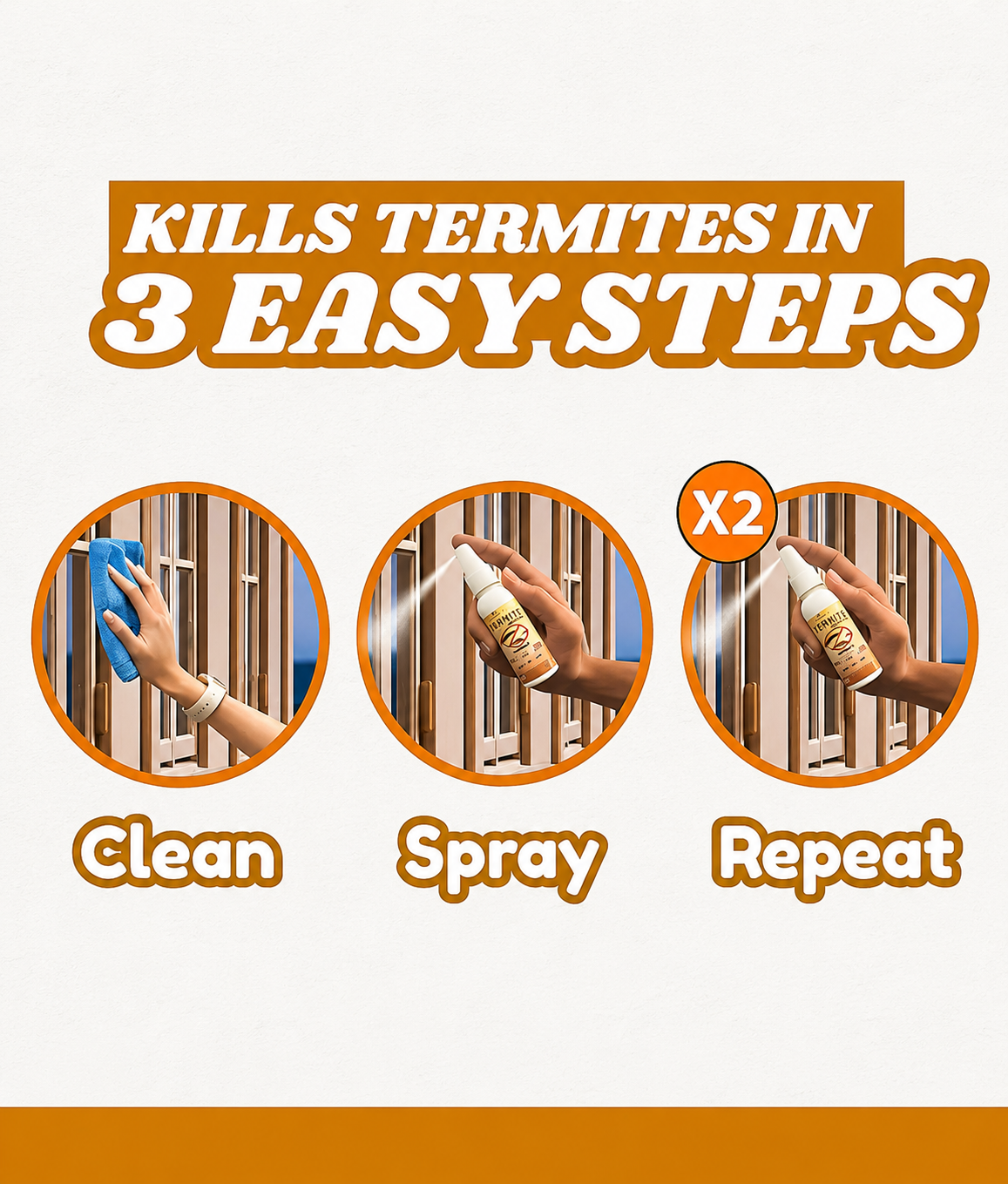 Nova Termite Killer Spray 100ML buy 1 get 2